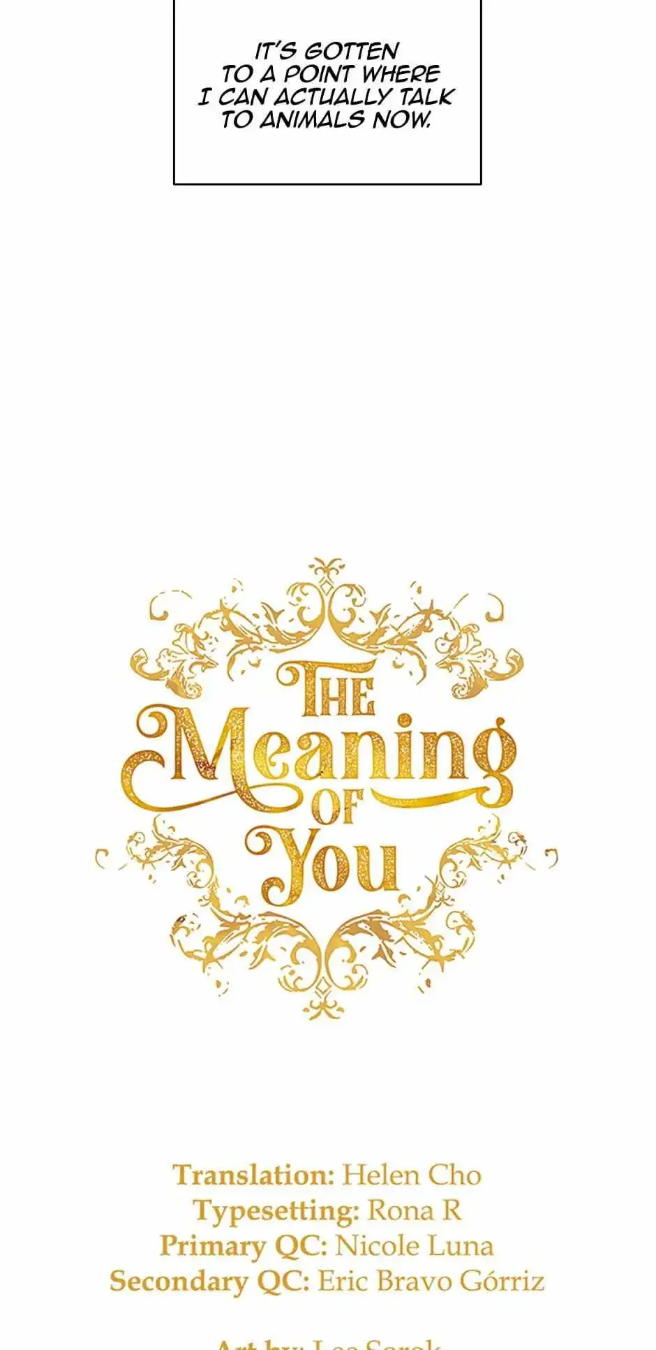 The Meaning of You Chapter 18 6